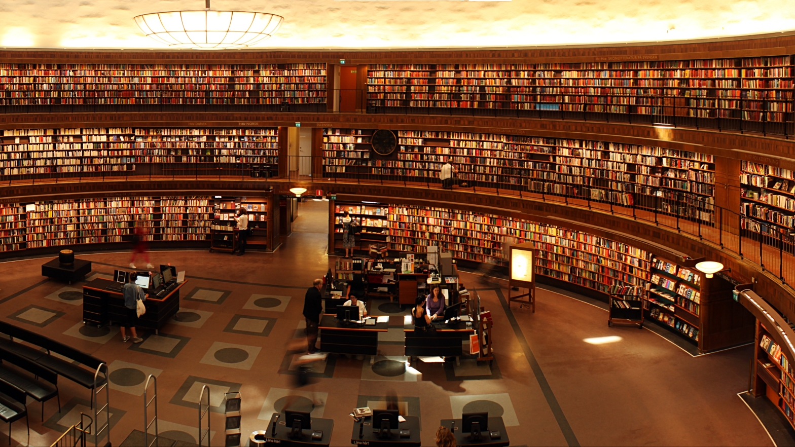 picture of a library